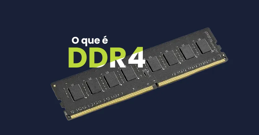 imagem de um cartão de memória ram ddr4
