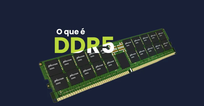 imagem de um cartão de memória ram ddr5