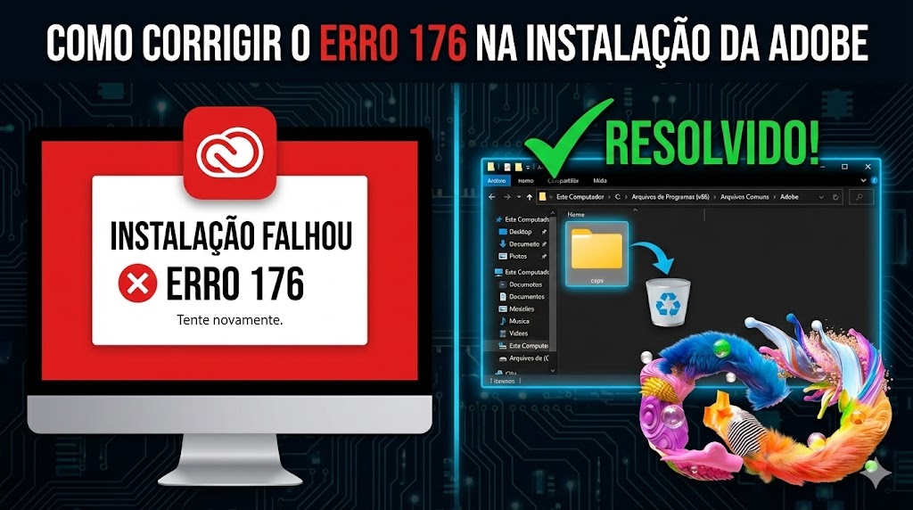 Erro 176 na Instalação da Adobe